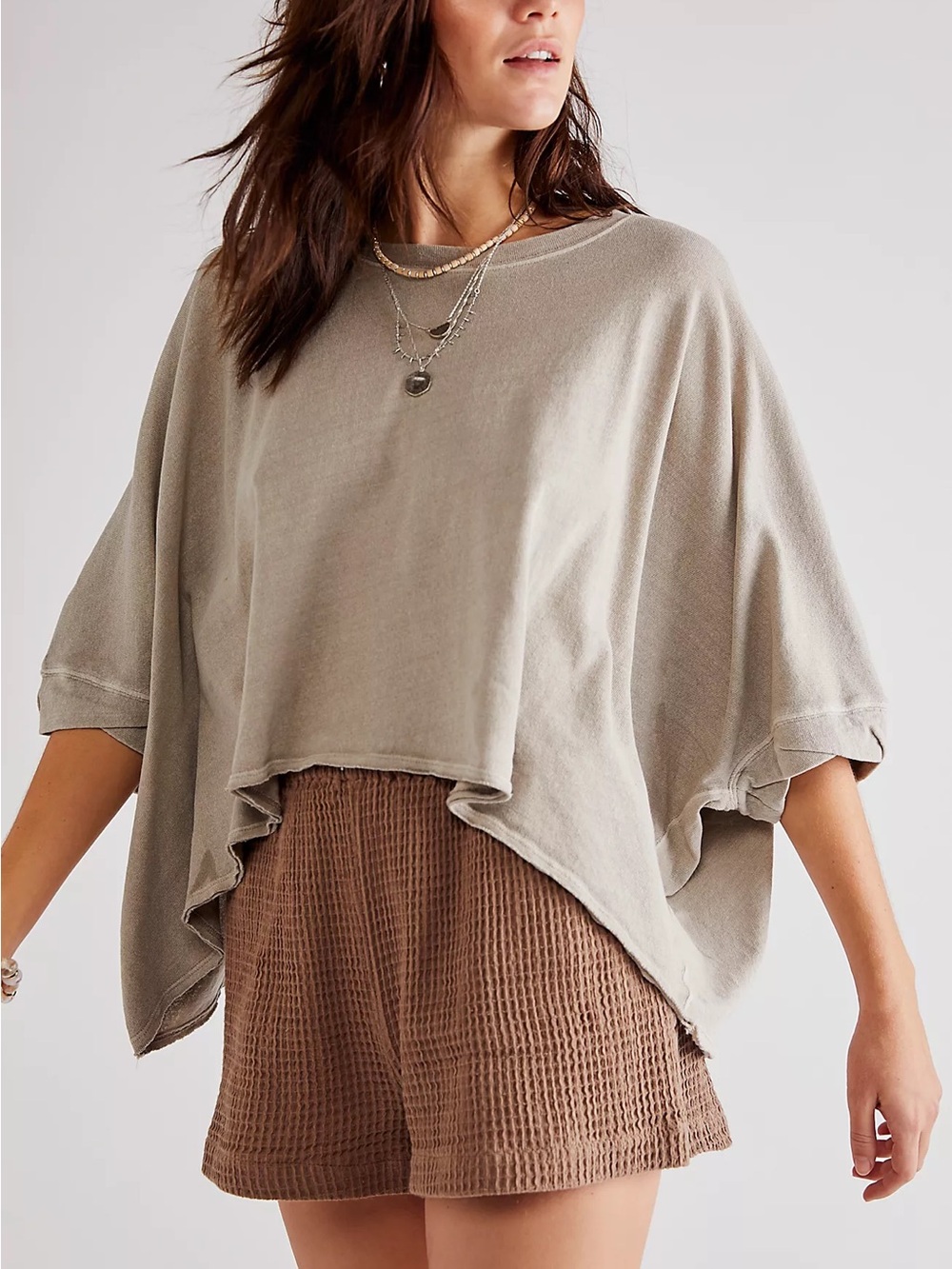 We The Free CC Tee | Medium | Ocean Pearl | Sold out on Free People site!
